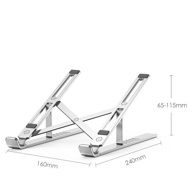 Tech-Protect Alustand Universal Laptop Stand - mørkegrå