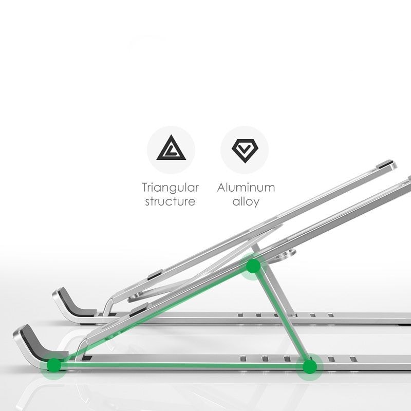 Tech-Protect Alustand Universal Laptop Stand - mørkegrå