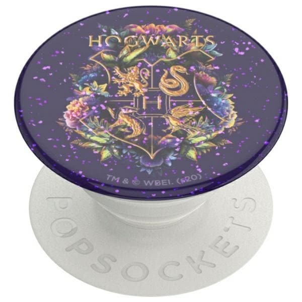 Popsockets 2 Glitter Hogwarts Floral Phone Holder and Stand