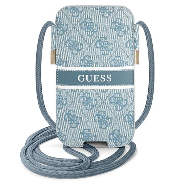 Guess Håndtaske GUPHM4GDBL 6,1" blå/blå hardcase 4G Stripe