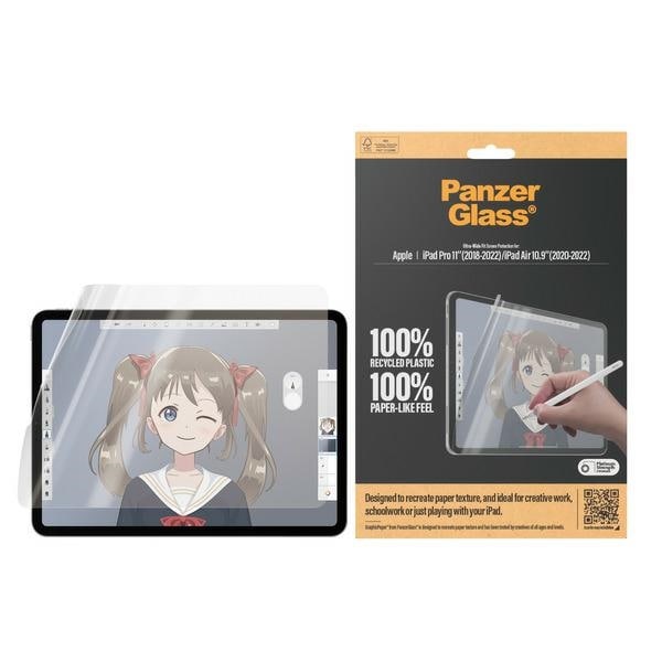 PanzerGlass GraphicPaper-folie til iPad Pro 11" 2018 / 2020 / 2021 / 2022