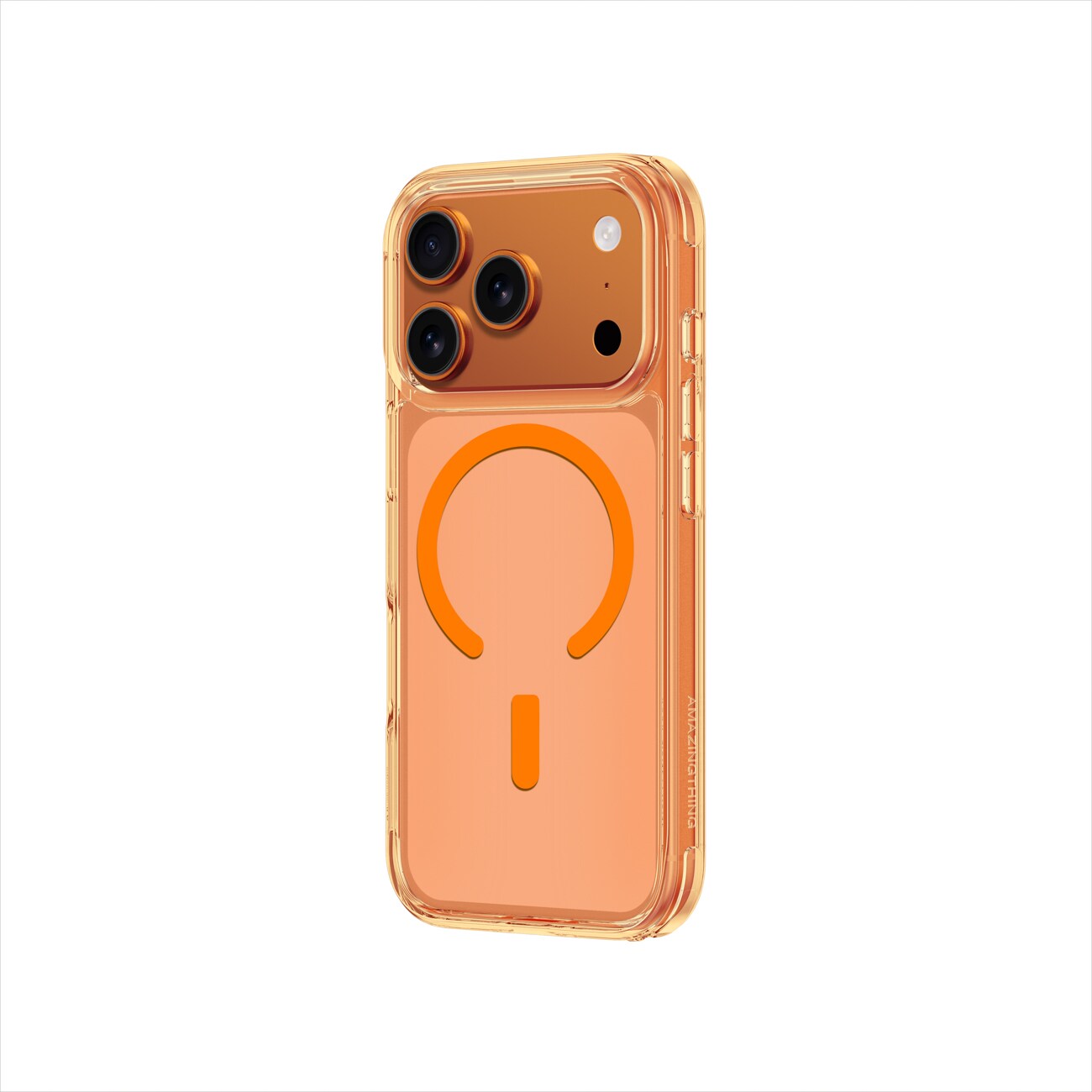 AmazingThing Minimal taske til iPhone 17 Pro, kompatibel med MagSafe - orange