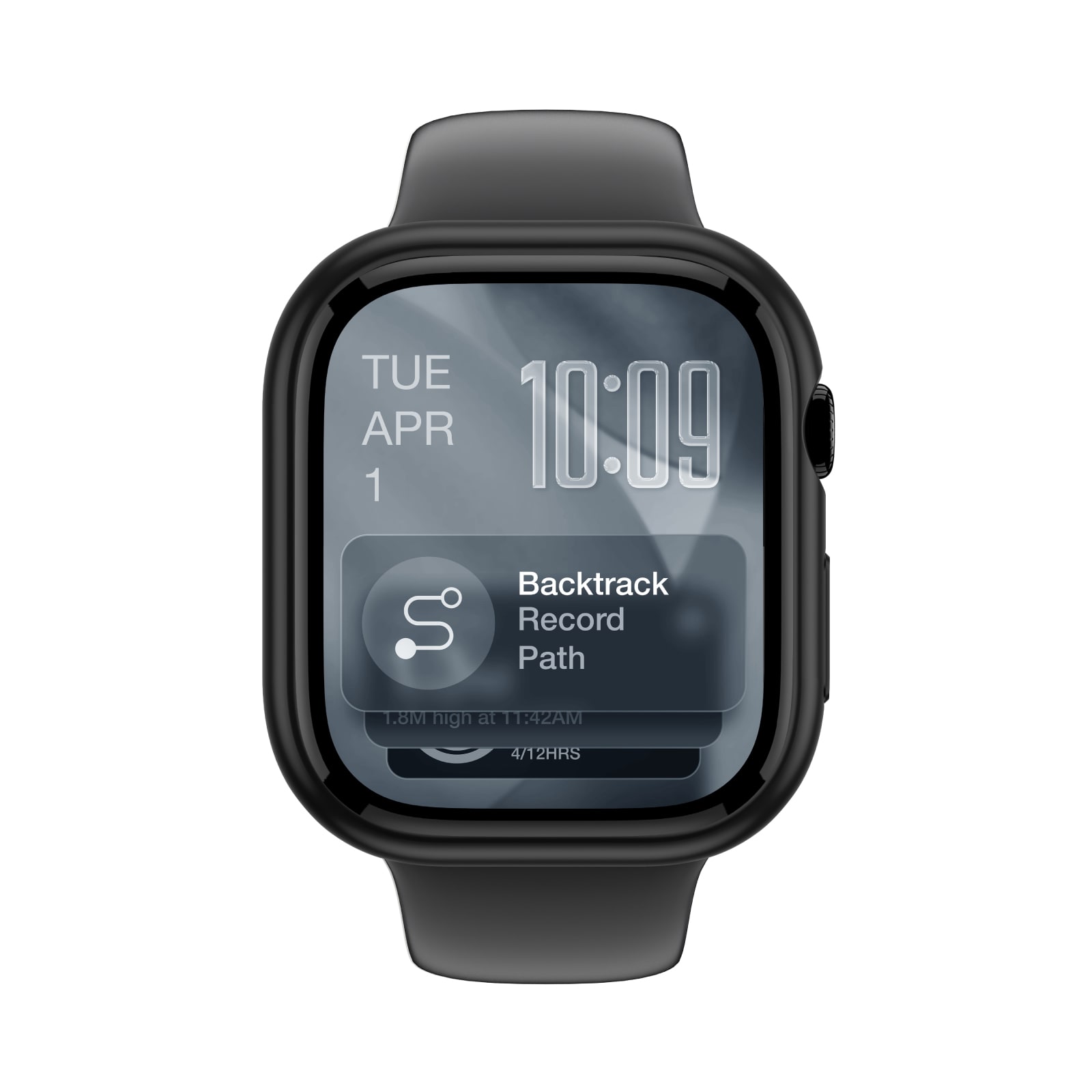 AmazingThing Minimal beskyttelsesetui til Apple Watch Series 11 46mm - Sort