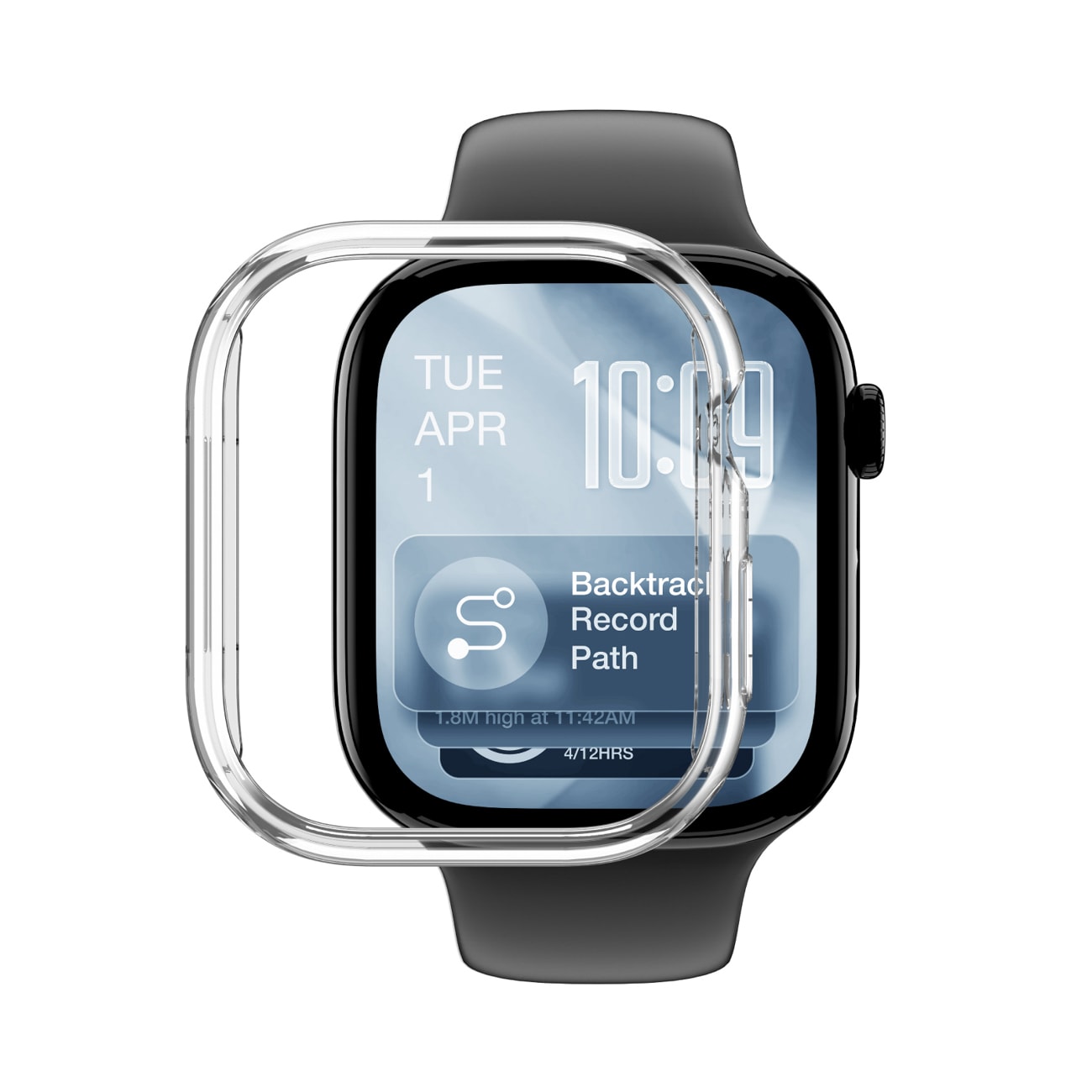 AmazingThing Minimal beskyttelsesetui til Apple Watch Series 11 42mm - Klar