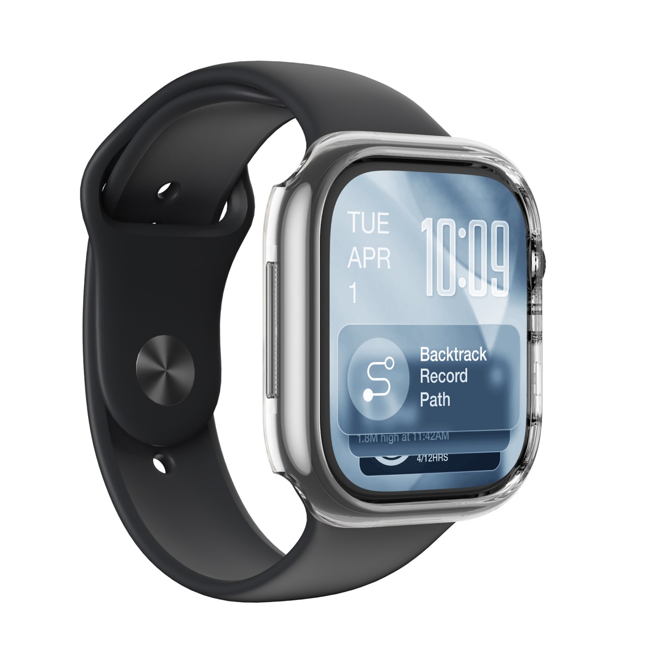 AmazingThing Minimal beskyttelsesetui til Apple Watch Series 11 42mm - Klar