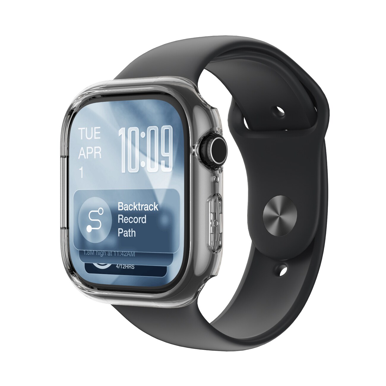 AmazingThing Minimal beskyttelsesetui til Apple Watch Series 11 42mm - Klar