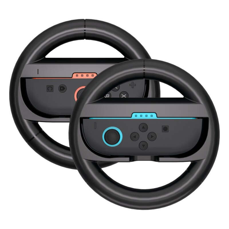 Racing Wheel til Nintendo Switch 2 Joy-Con Controller (pakke med 2) - Sort