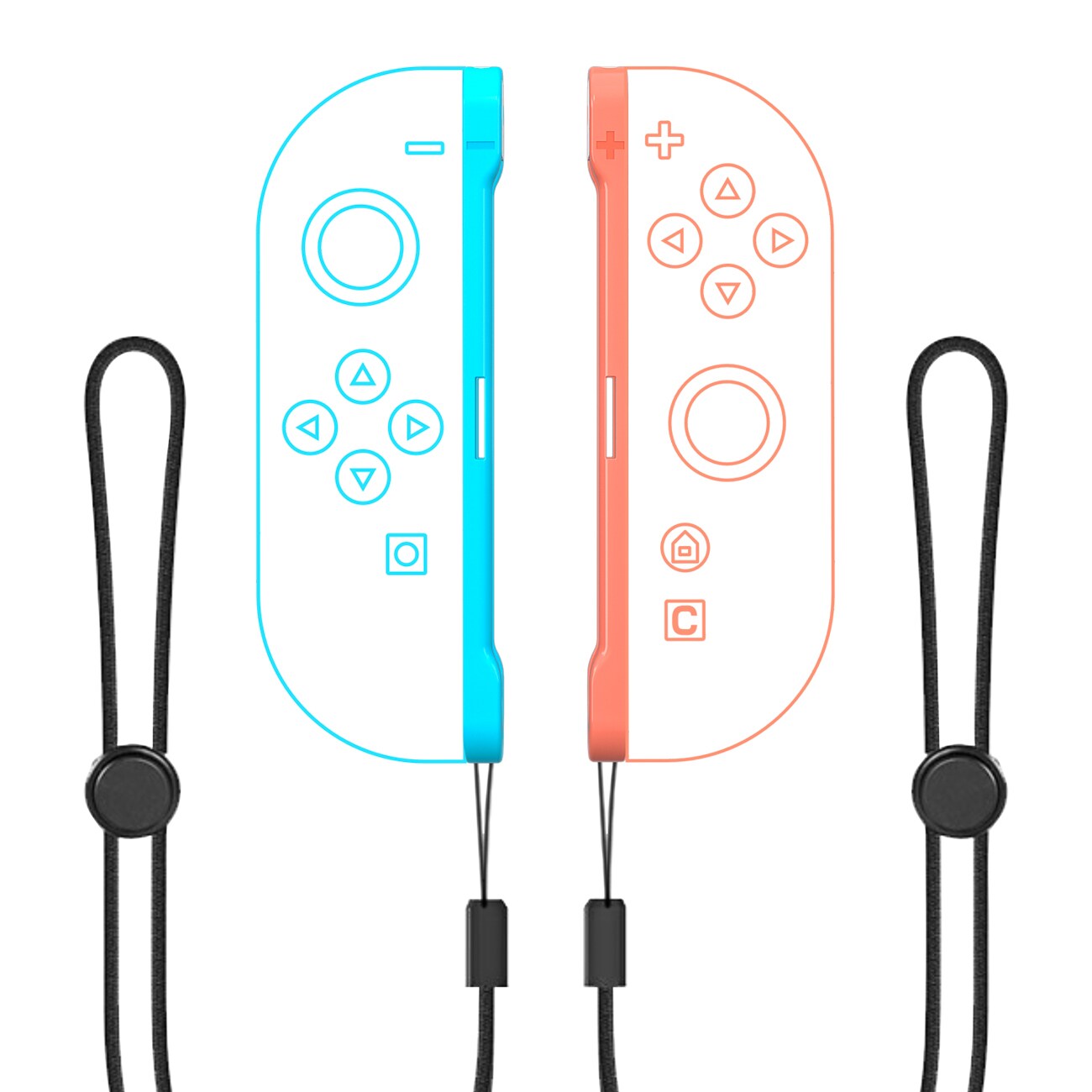 Nintendo Switch 2 tilbehørssæt 23-i-1 / sportstilbehør med ketsjere, køller og boksehåndtag