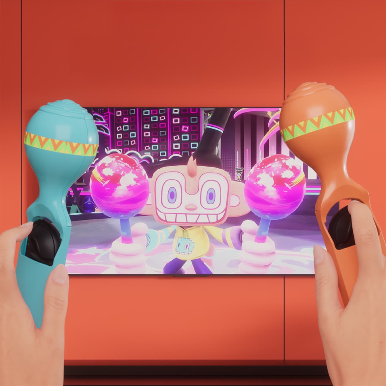 Nintendo Switch 2 tilbehørssæt 23-i-1 / sportstilbehør med ketsjere, køller og boksehåndtag