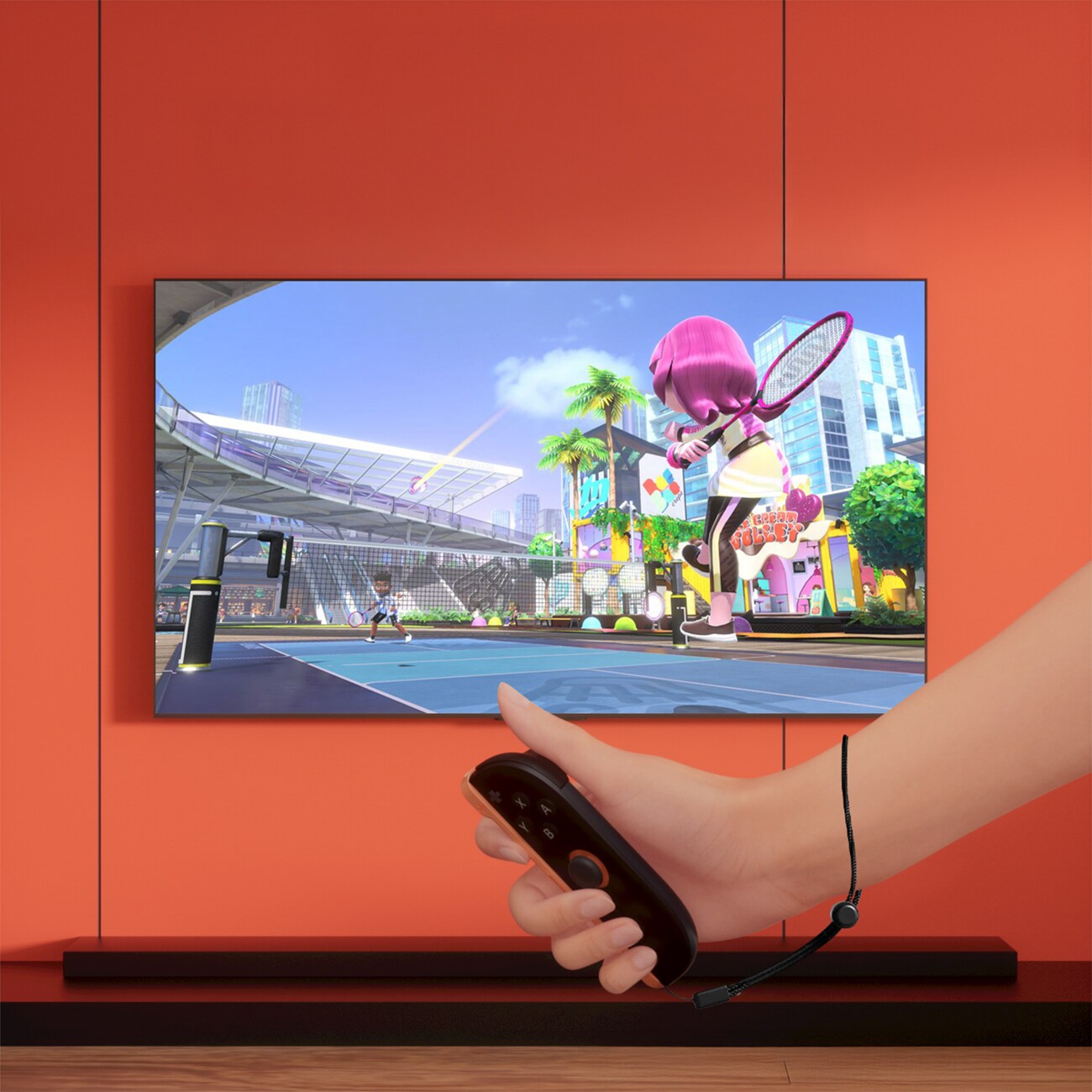 Nintendo Switch 2 tilbehørssæt 23-i-1 / sportstilbehør med ketsjere, køller og boksehåndtag