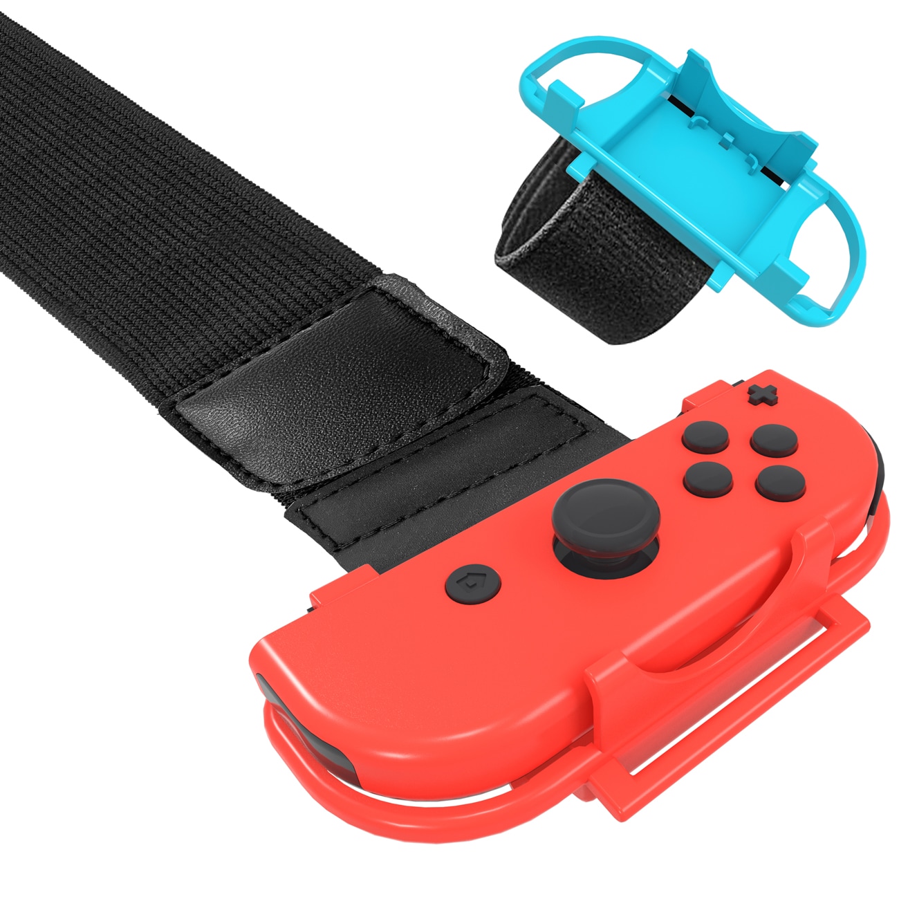 Nintendo Switch Sports tilbehørspakke 10 dele / familiepakke / sportsudstyr til Joy-Con i rød og blå