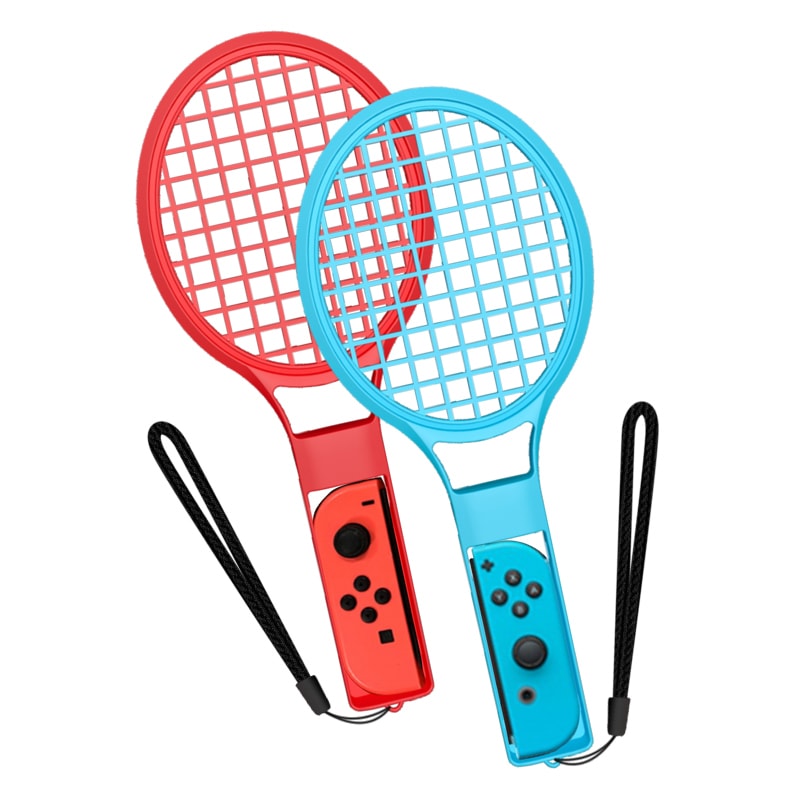 Nintendo Switch Sports tilbehørspakke 10 dele / familiepakke / sportsudstyr til Joy-Con i rød og blå