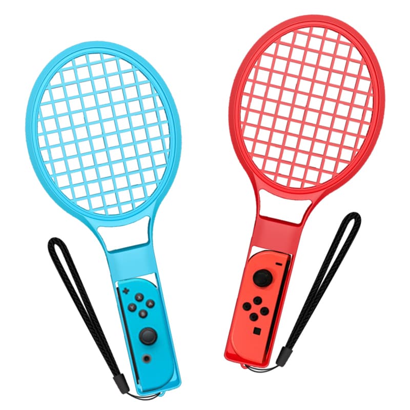 Nintendo Switch Sports tilbehørspakke 10 dele / familiepakke / sportsudstyr til Joy-Con i rød og blå