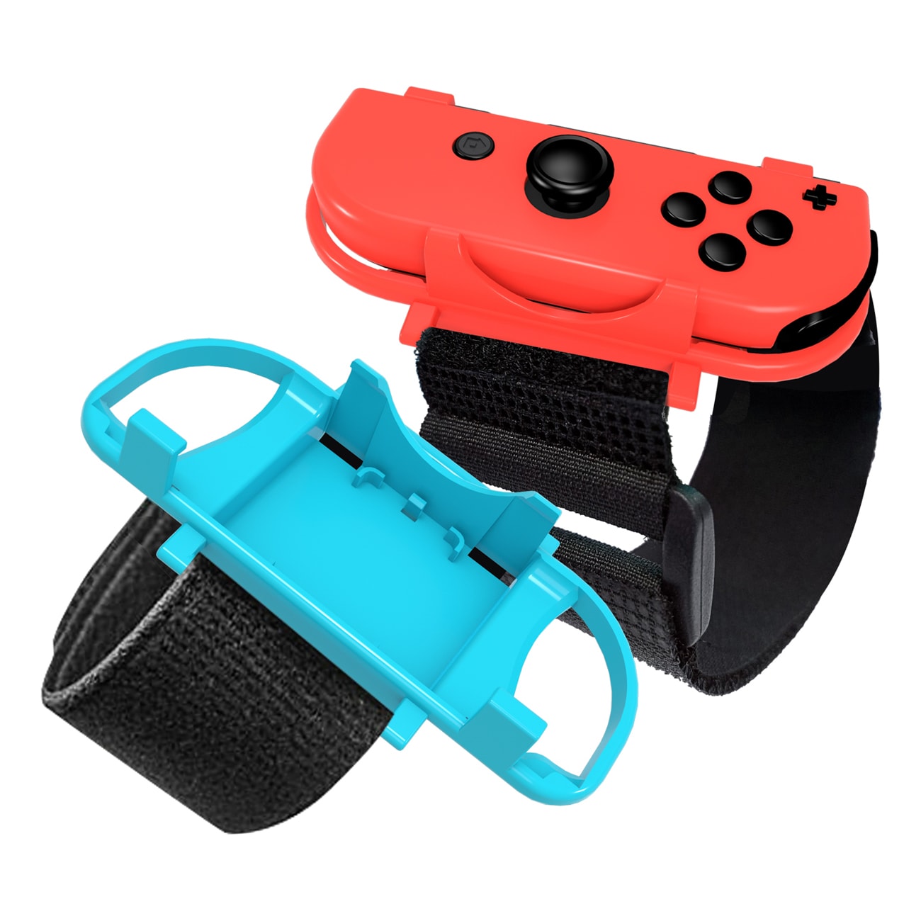 Nintendo Switch Sports tilbehørspakke 10 dele / familiepakke / sportsudstyr til Joy-Con i rød og blå