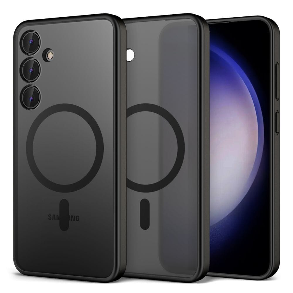 Tech-Protect MagMat MagSafe-etui til Samsung Galaxy S24 - mat sort