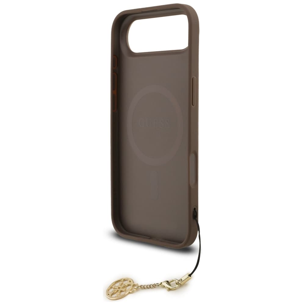 Guess 4G Charms Collection MagSafe-etui til iPhone Air - brun