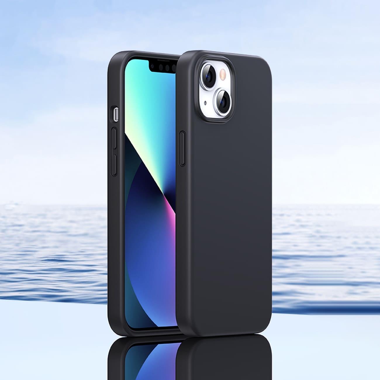 Ugreen LP626 Silky Silikone Beskyttelsesetui til iPhone 14 Plus Sort (90920)