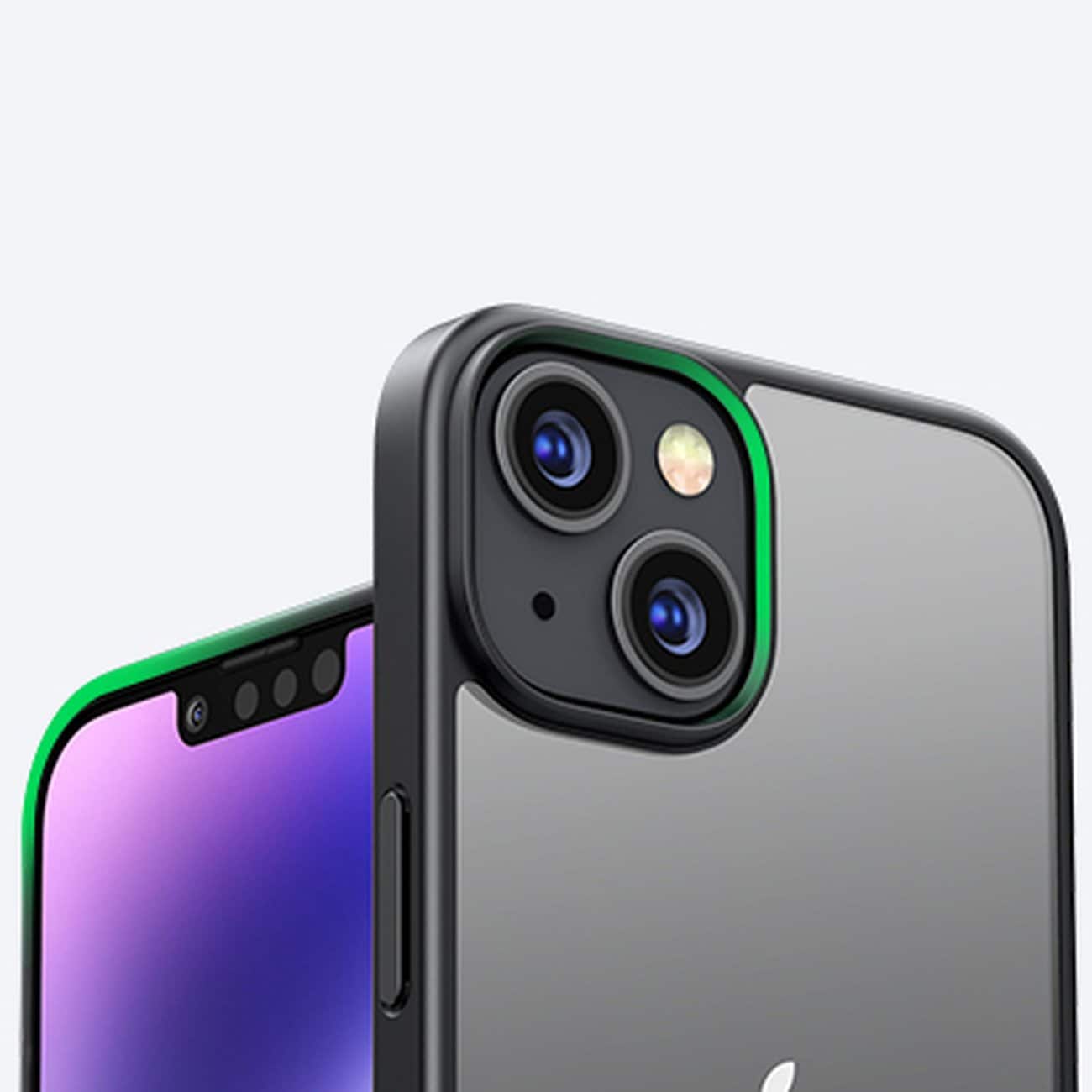 Ugreen LP634 Kickstand Hard Cover med geleramme og stativ til iPhone 14 Plus (90925)