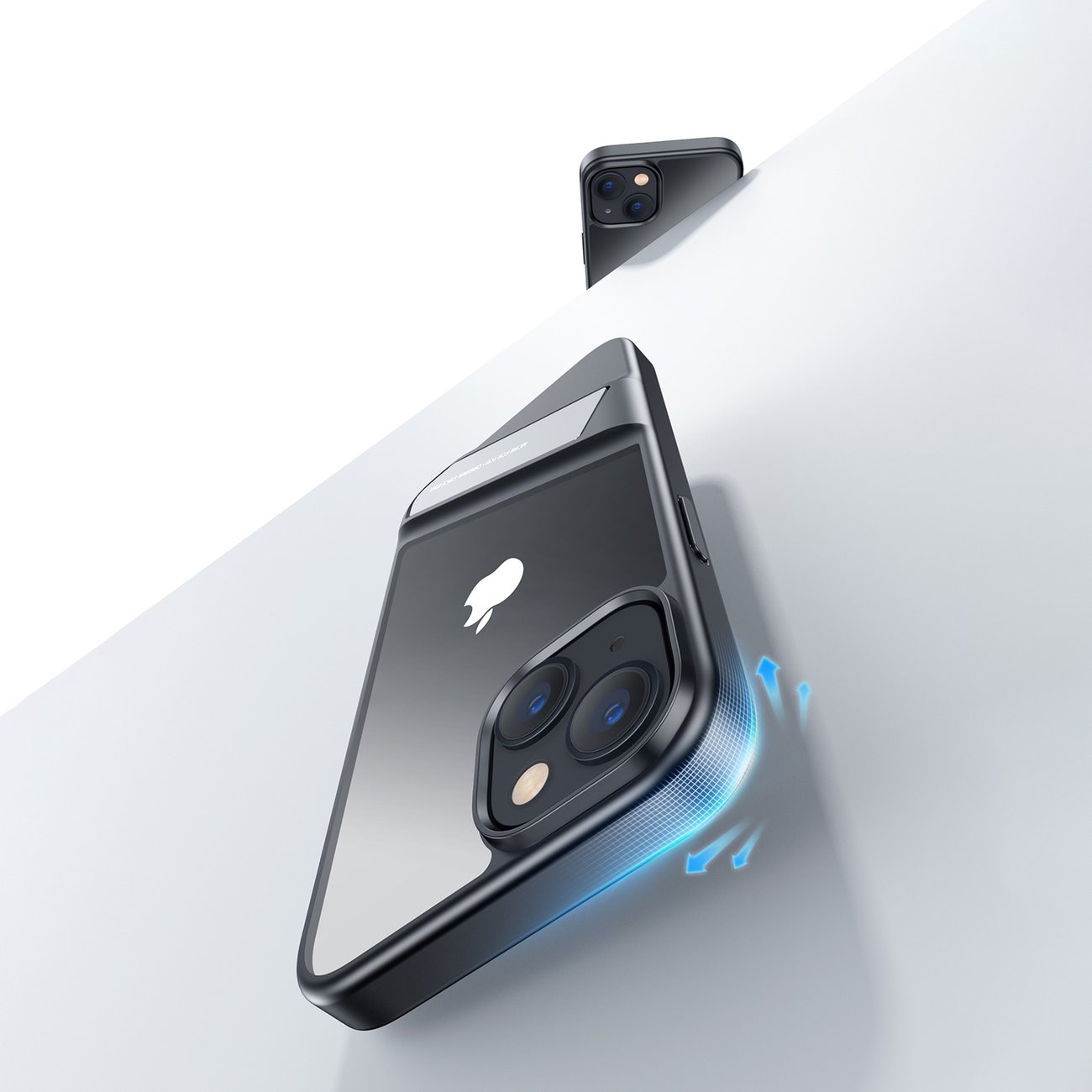 Ugreen LP634 Kickstand Hard Cover med geleramme og stativ til iPhone 14 Plus (90925)