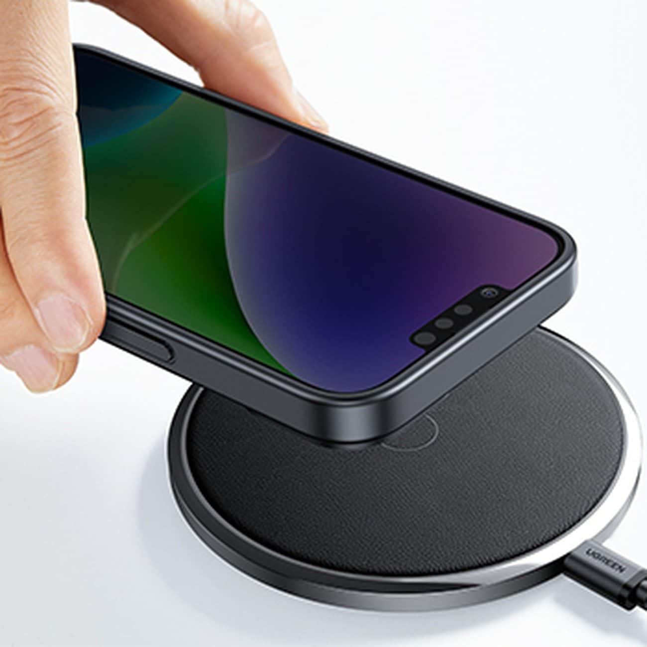 Ugreen LP634 Kickstand Hard Cover med geleramme og stativ til iPhone 14 Plus (90925)