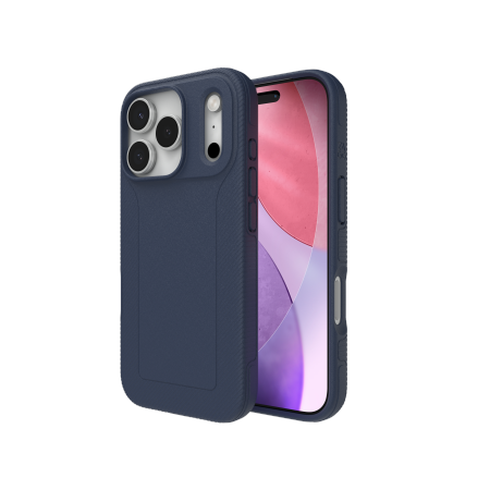 ZAGG Luxe Snap MagSafe-etui til iPhone 17 Pro - marineblå