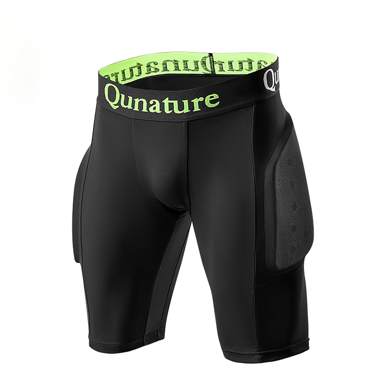 Qunature Ski Hip Protectors - Basic XL Ski Snowboard Skates - Sort