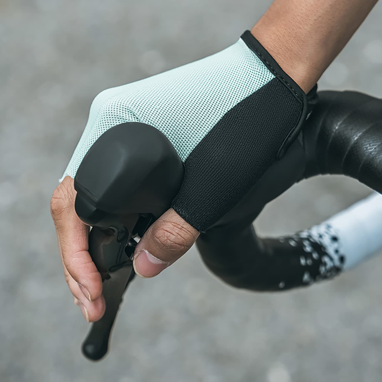 Wozinsky WRR-02L Cykelhandsker størrelse L - grå