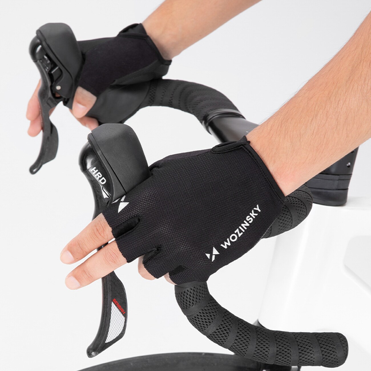 Wozinsky WRR-01L cykelhandsker størrelse L - sort