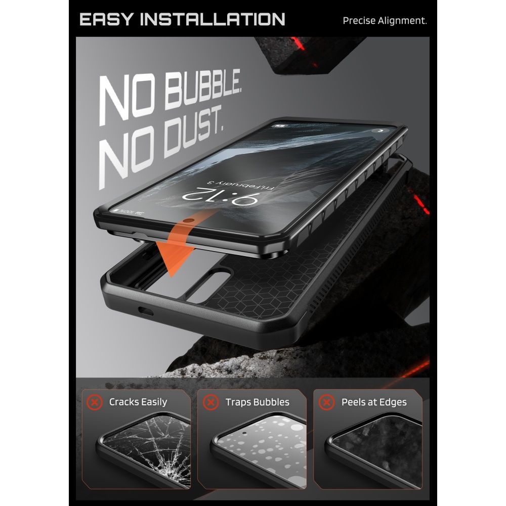Supcase Unicorn Beetle Pro Mag MagSafe 2-sæt etui til Samsung Galaxy S26 Ultra - Sort