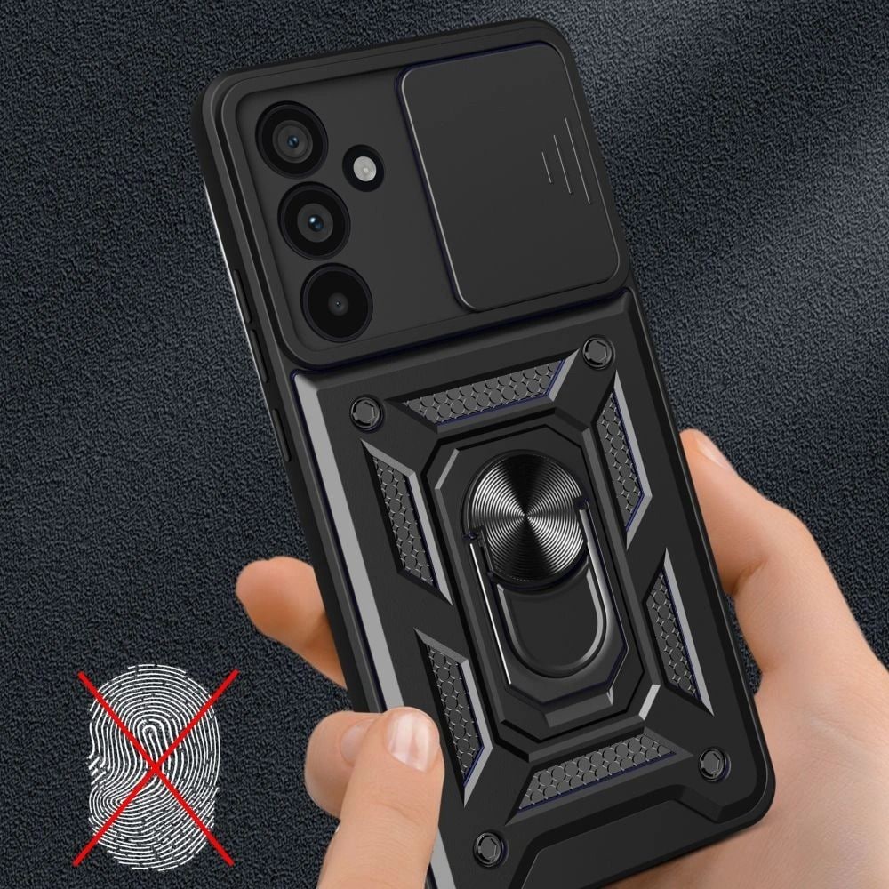 Tech-Protect CamShield Pro-etui til Samsung Galaxy A57 5G - Sort