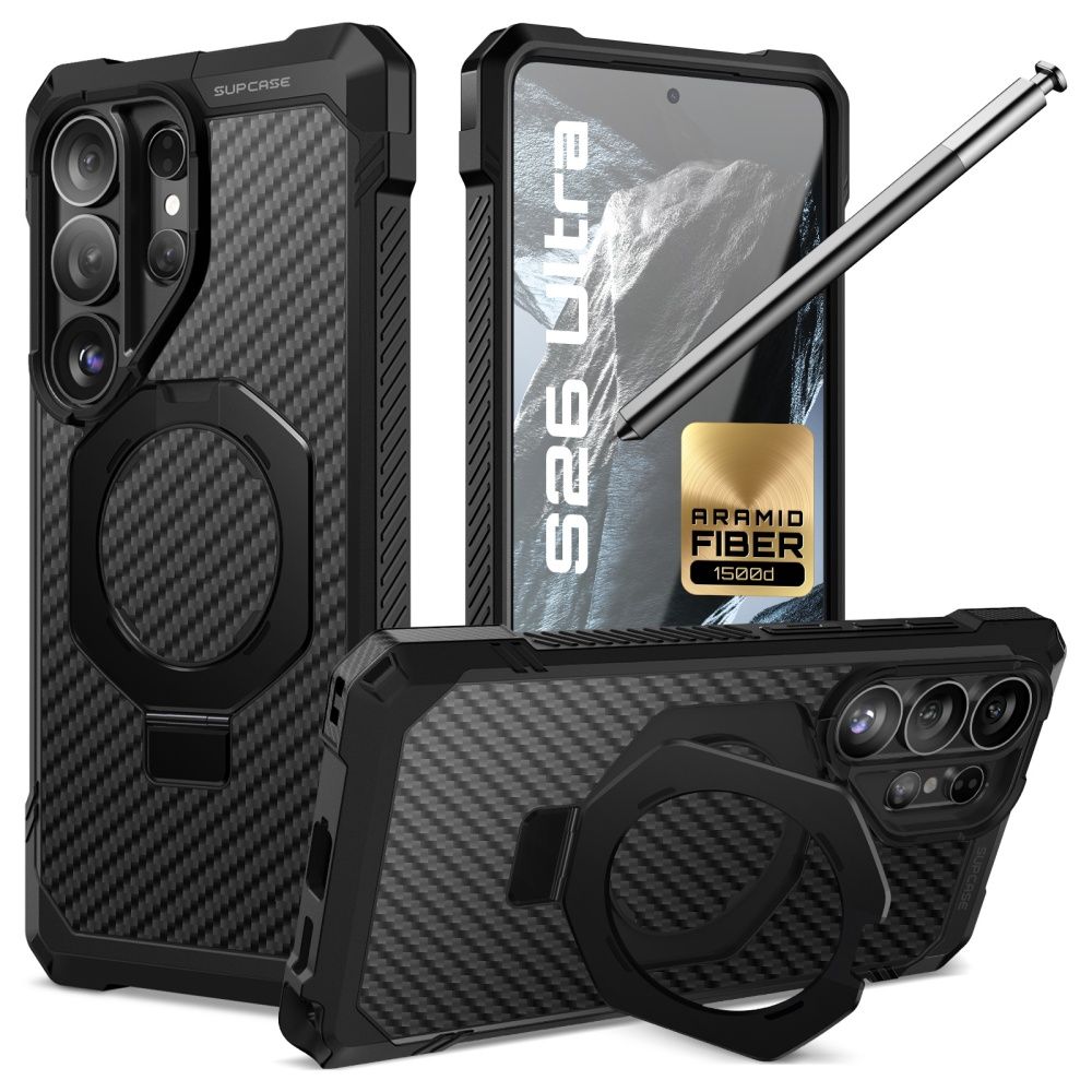 Supcase UB Grip Mag MagSafe-etui til Samsung Galaxy S26 Ultra - Sort
