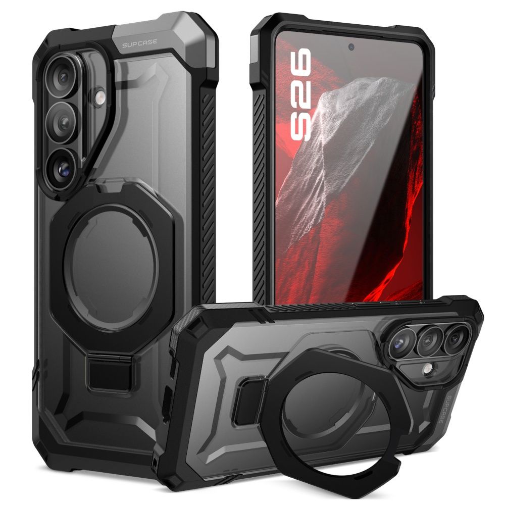 Supcase UB Grip Mag MagSafe-etui til Samsung Galaxy S26 - Sort
