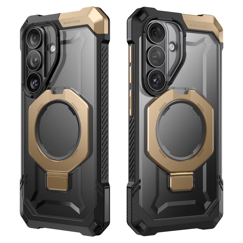 Supcase UB Grip Mag MagSafe-etui til Samsung Galaxy S26 - Sort og brun