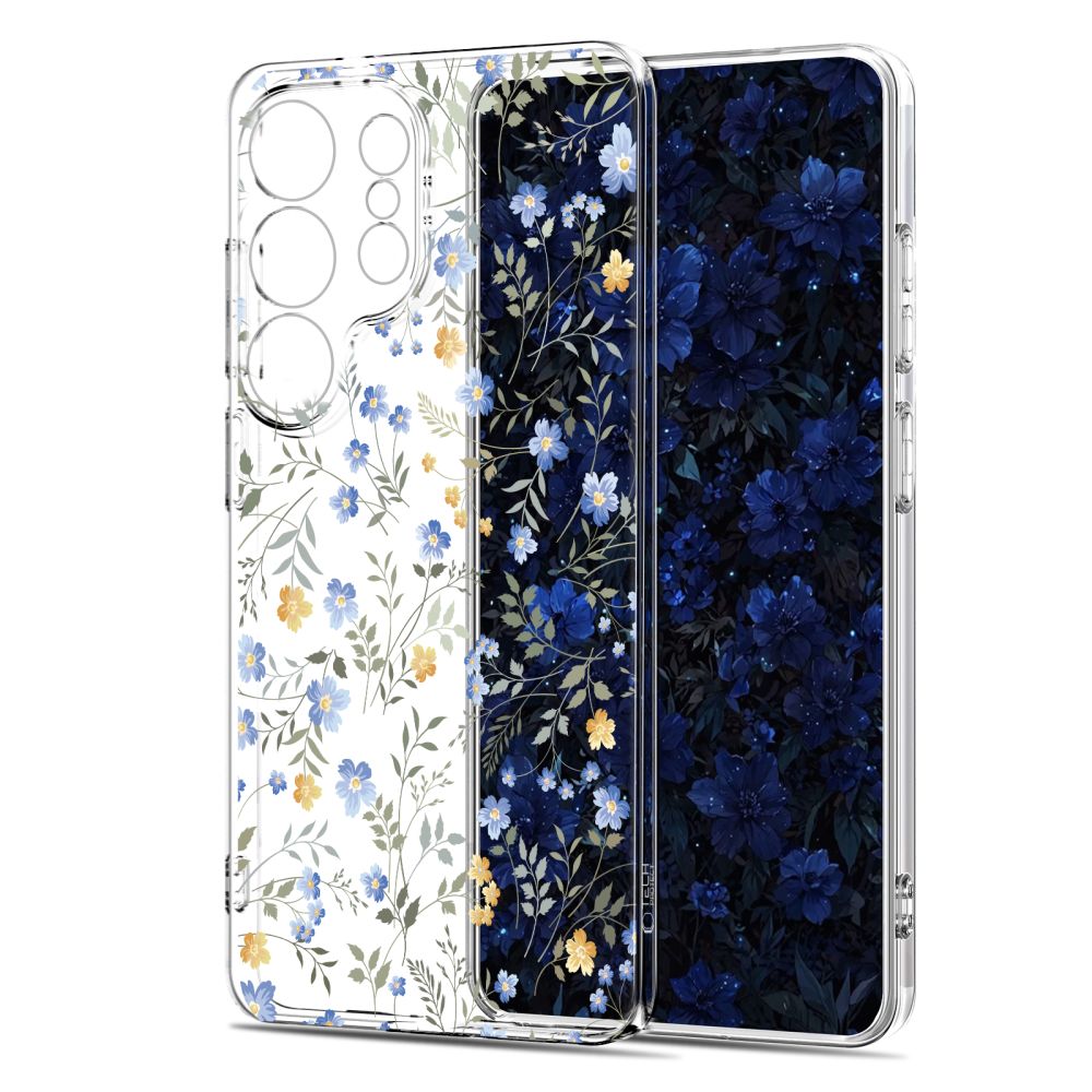 Tech-Protect FlexAir-etui til Samsung Galaxy S26 Ultra - farverige blomster