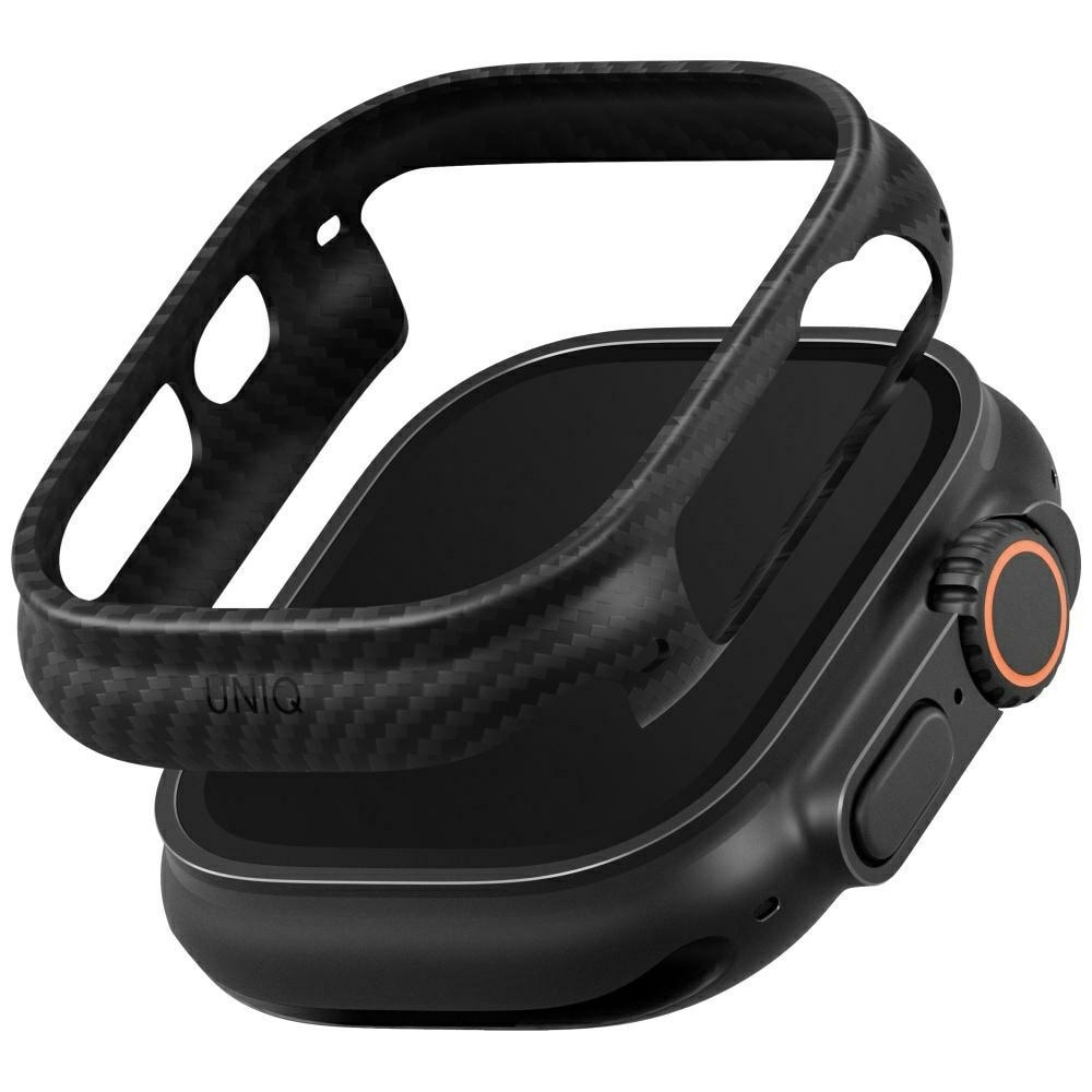 Uniq Keva Verge-etui til Apple-ur 49mm - Sort