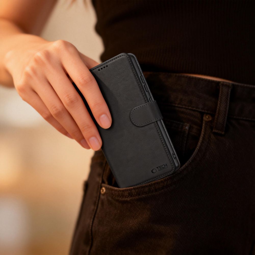 Tech-Protect pungetui til Samsung Galaxy S26 - Sort