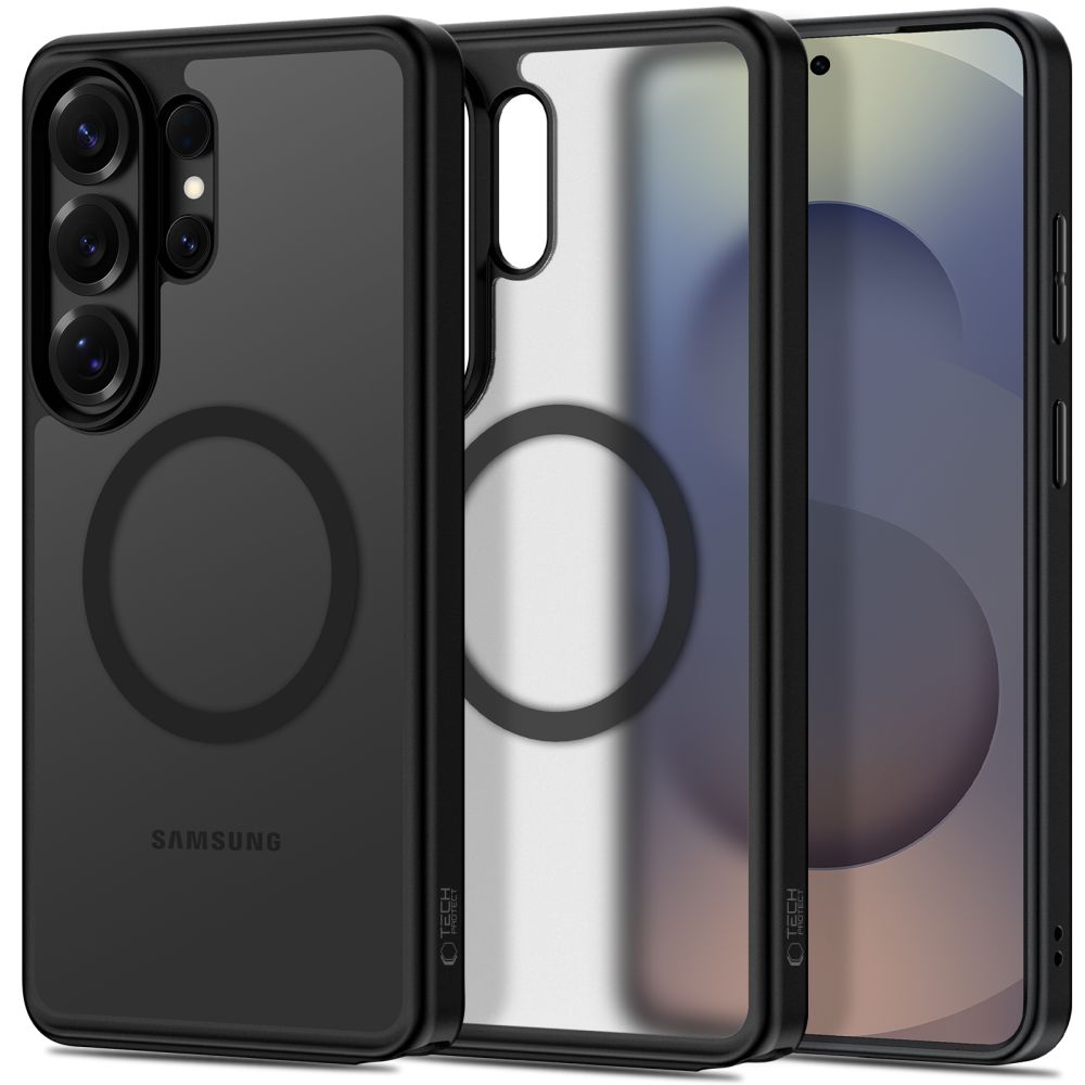 Tech-Protect MagPeak MagSafe-etui til Samsung Galaxy S26 Ultra - Sort