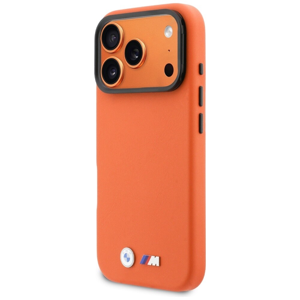 BMW M Metal Logo MagSafe-etui til iPhone 17 Pro - Orange