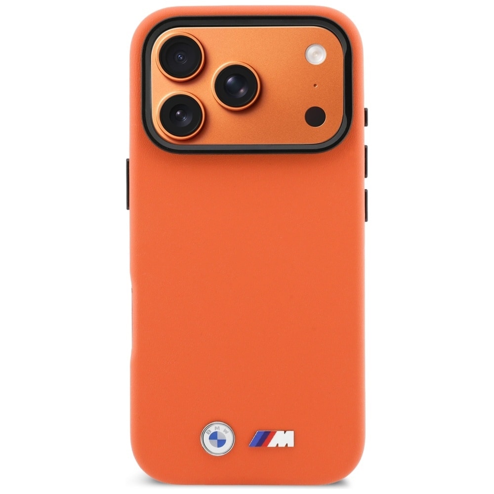 BMW M Metal Logo MagSafe-etui til iPhone 17 Pro - Orange