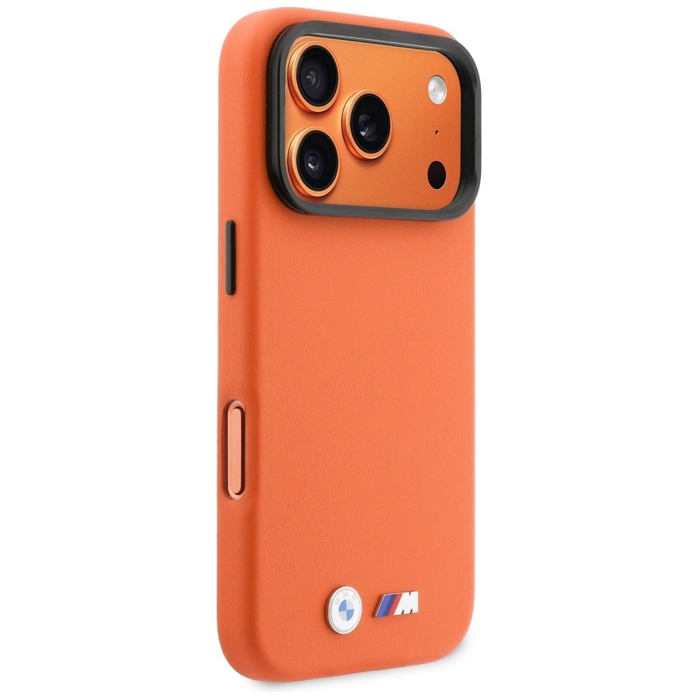 BMW M Metal Logo MagSafe-etui til iPhone 17 Pro - Orange
