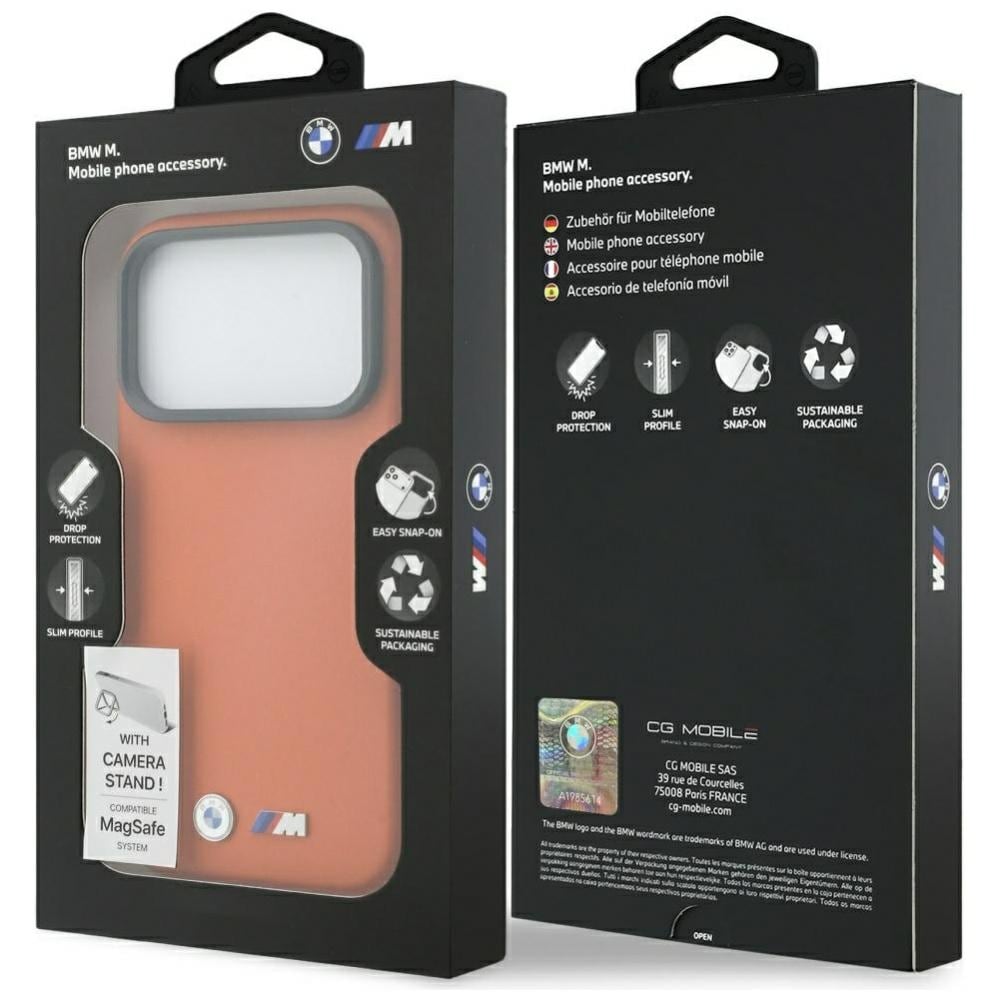 BMW M Metal Logo MagSafe-etui til iPhone 17 Pro - Orange