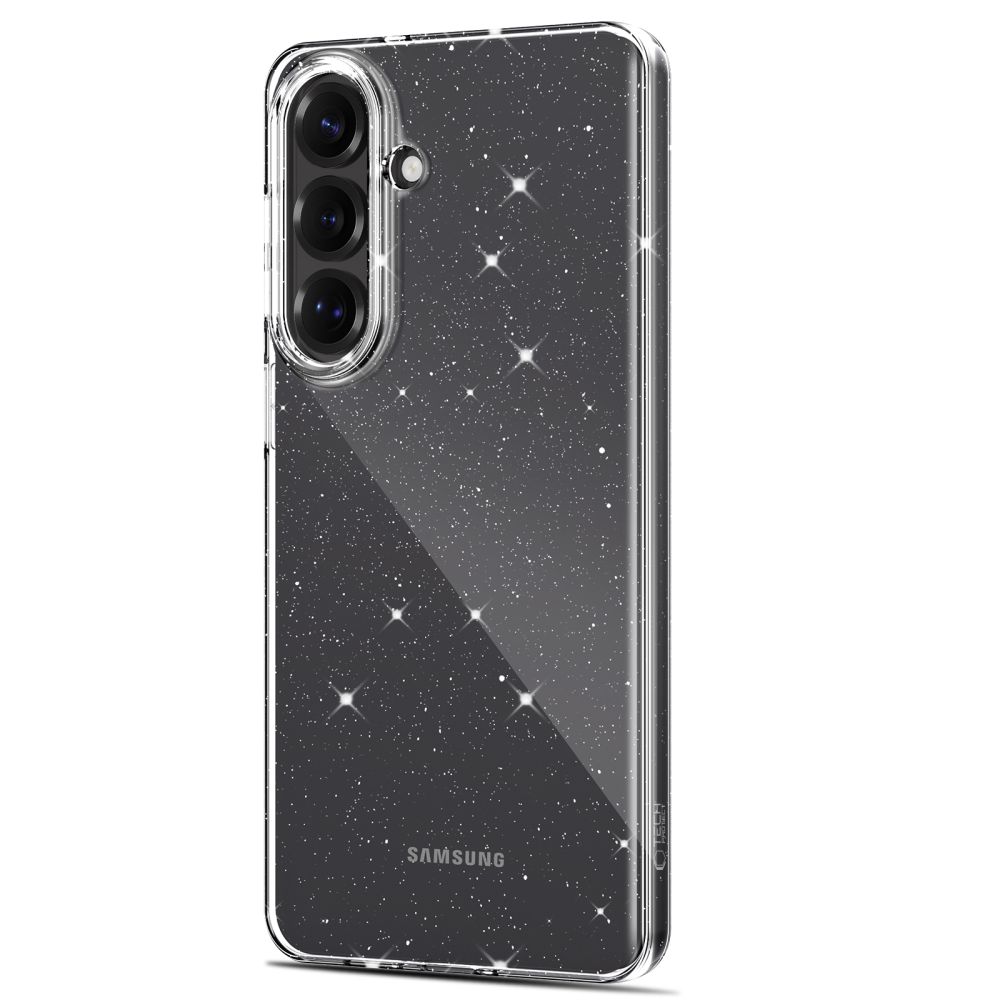 Tech-Protect FlexAir-etui til Samsung Galaxy S26 - Klar og glitter