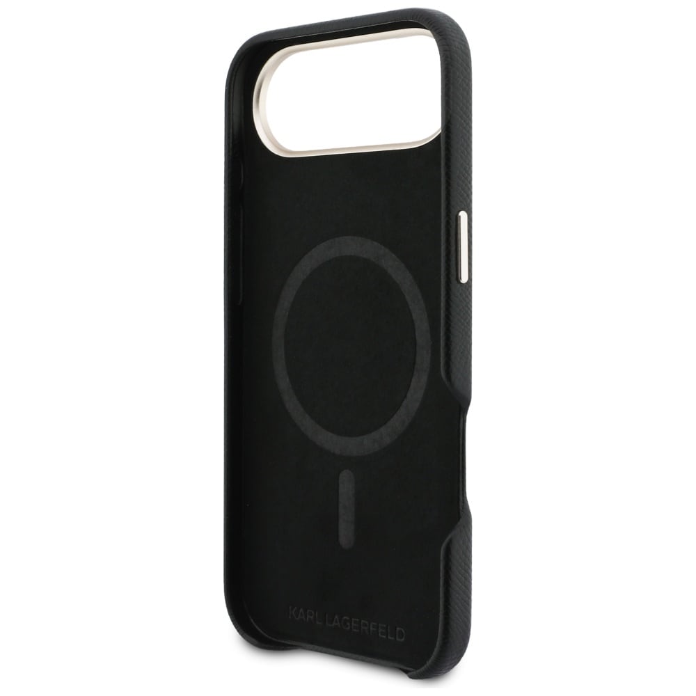 Karl Lagerfeld Karl Head Logo MagSafe-etui til iPhone Air - Sort