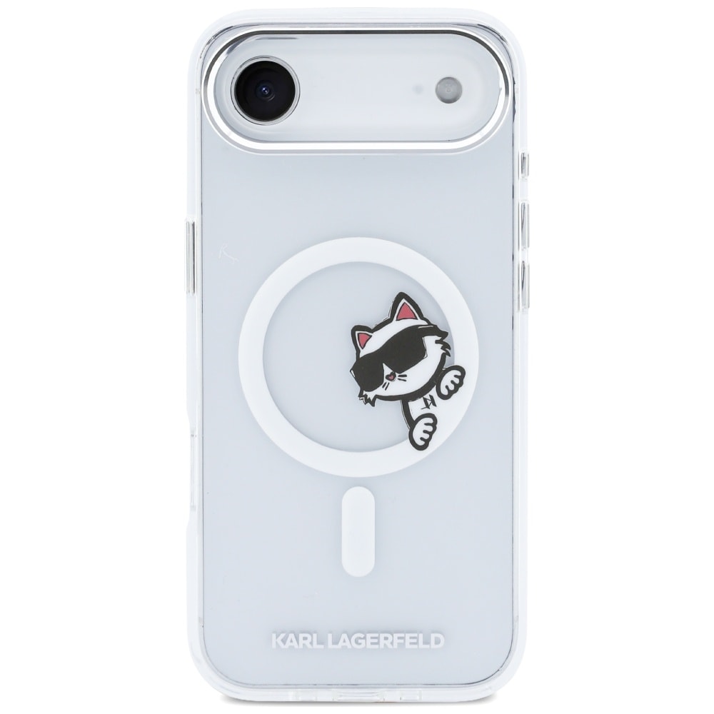 Karl Lagerfeld IML Peekaboo MagSafe-etui til iPhone Air - Klar
