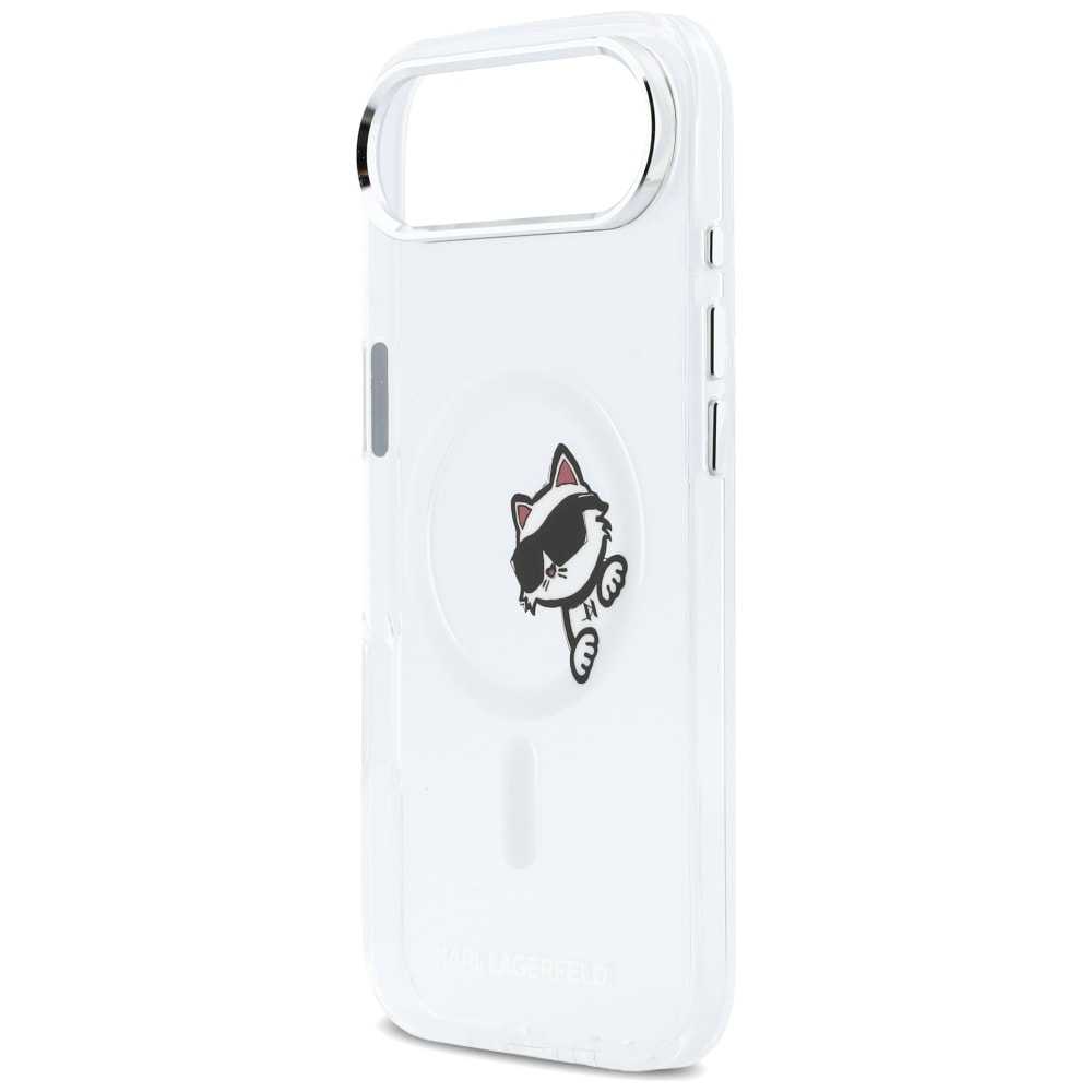 Karl Lagerfeld IML Peekaboo MagSafe-etui til iPhone Air - Klar