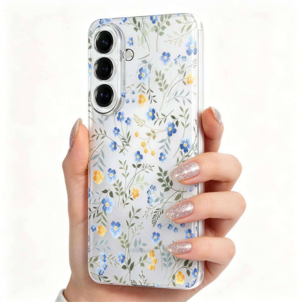Tech-Protect FlexAir-etui til Samsung Galaxy S26 - farverige blomster