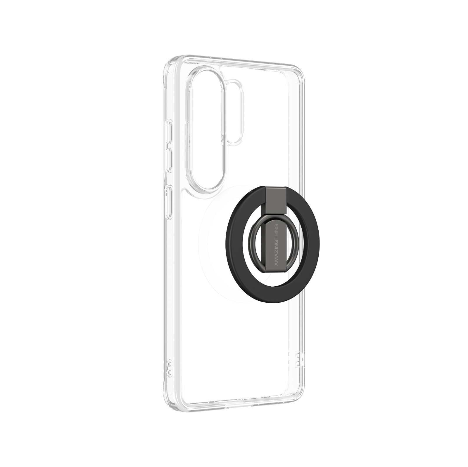 AmazingThing Minimal Ring Set-etui til Samsung S26 Ultra - Transparent
