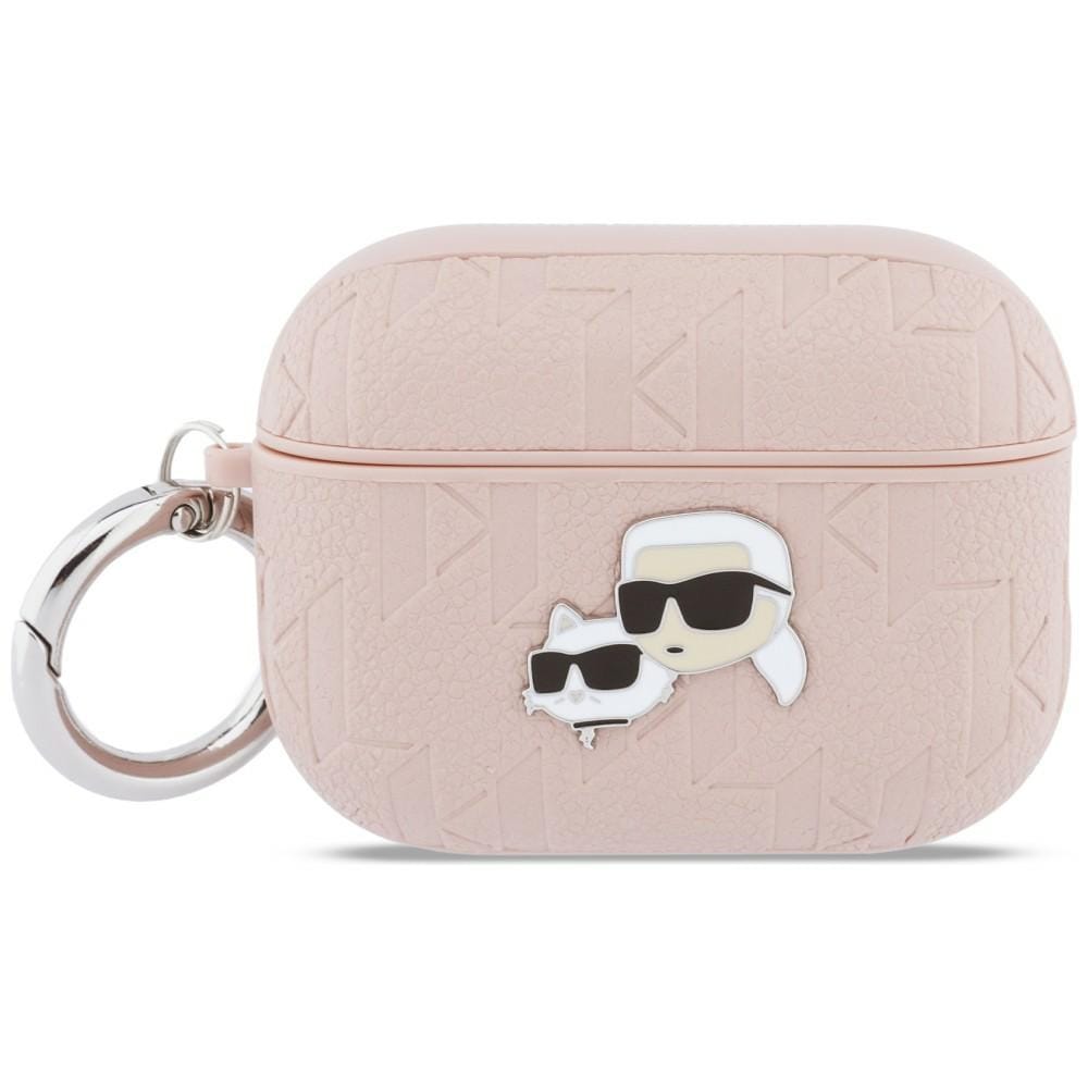 Karl Lagerfeld Monogram Karl & Choupette Head Case til AirPods Pro 3 - Pink
