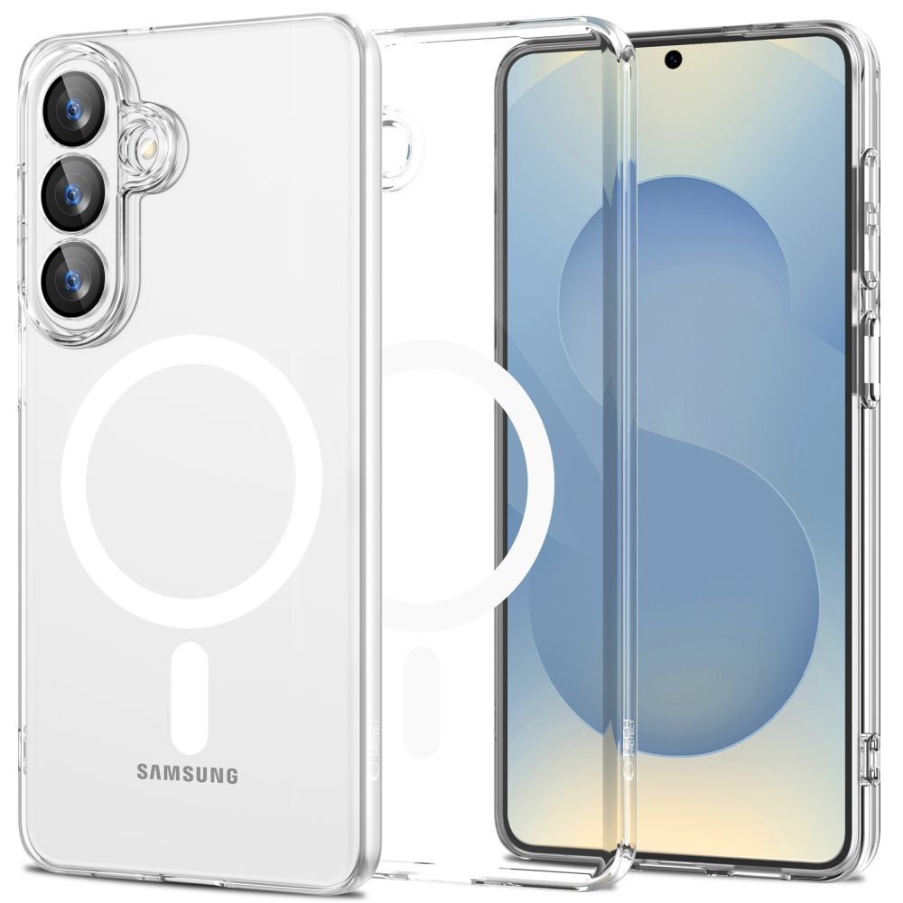 Tech-Protect FlexAir MagSafe-etui til Samsung Galaxy S26 - Transparent