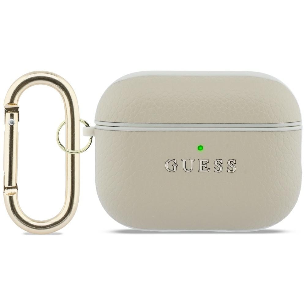 Guess Kornet Classic Logo Hook-etui til AirPods Pro 3 - guld